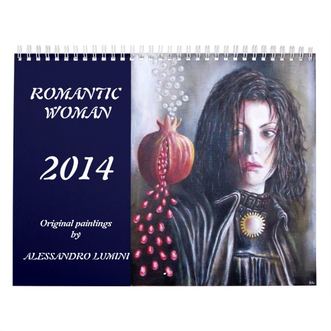 CALENDÁRIO MULHER ROMÂNTICA 2014 (Capa)