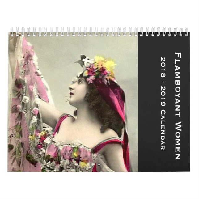 Calendário Mulheres chamativos 2018 - 2019 (Capa)