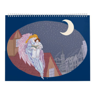 Calendário Mulheres de Nouveau da arte