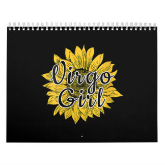 Calendário Mulheres Virgo Girl Setembro Aniversário