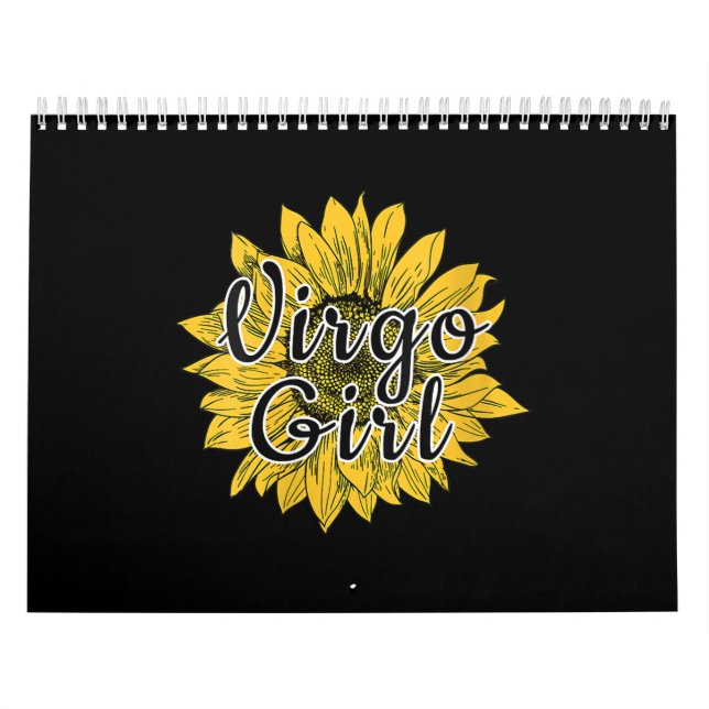 Calendário Mulheres Virgo Girl Setembro Aniversário (Capa)