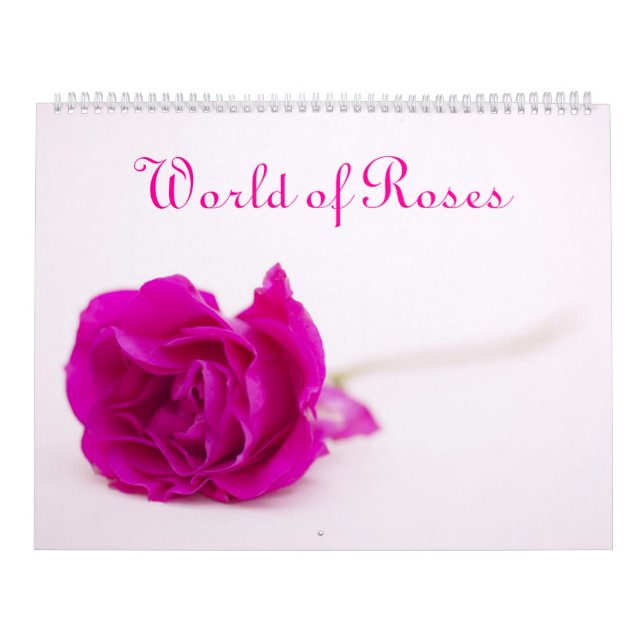 Calendário Mundial de Rosas (Capa)