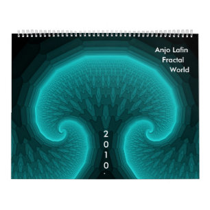Calendário Mundo 2010 do Fractal de Anjo Lafin