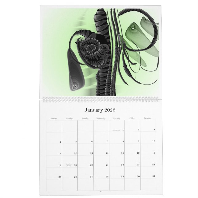 Calendário Mundo 2010 do Fractal de Anjo Lafin (Jan 2026)