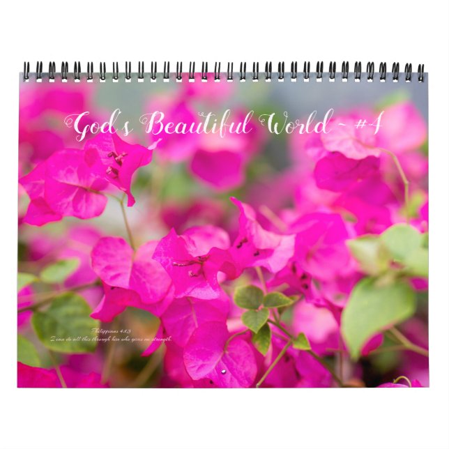 Calendário Mundo Bonito de Deus #4 (Capa)
