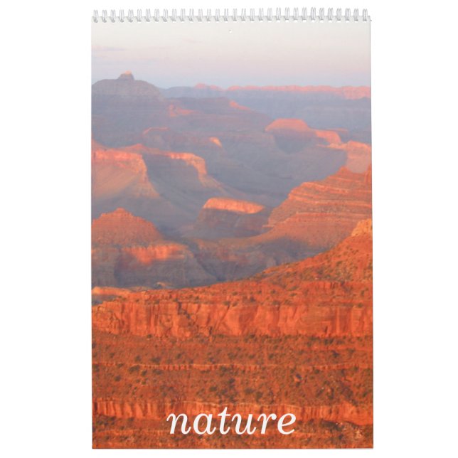 Calendário mundo da natureza (Capa)