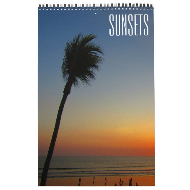 Calendário mundo do pôr do sol (Capa)
