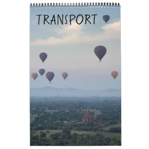 Calendário mundo do transporte