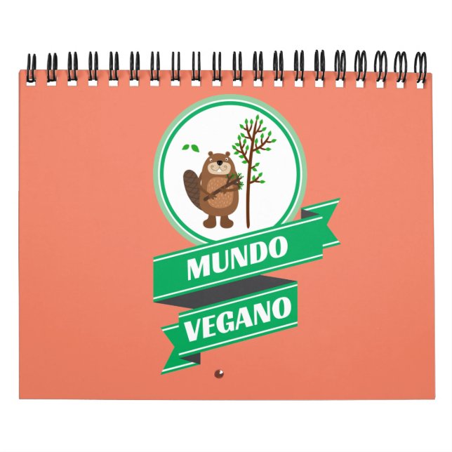 Calendário Mundo vegano | Vegan world (Capa)