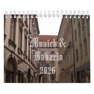 Calendário Munique & Baviera 2026