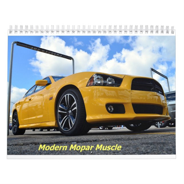 Calendário Muscular do Mopar Moderno (Capa)