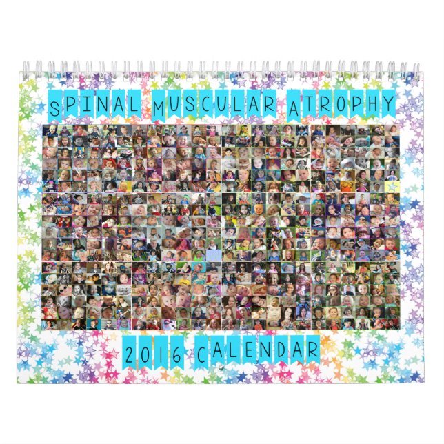 Calendário muscular espinal da atrofia (SMA) 2016 (Capa)