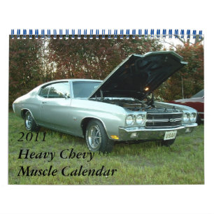 Calendário Muscular Pesado de Chevy 2011