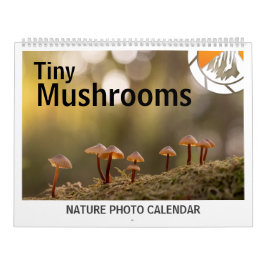 Calendário Mushroom Nature Fotos 2026