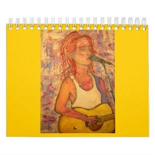 Calendário música e paisagens