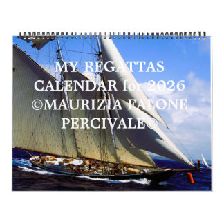 Calendário My Regattas Calendar for a Joyful 2026.