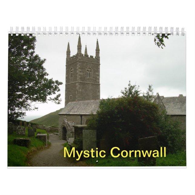 Calendário Mystic Cornwall (Capa)