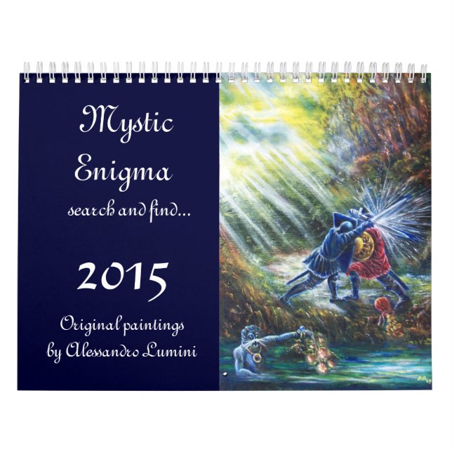 CALENDÁRIO MYSTIC ENIGMA 2015 (Capa)