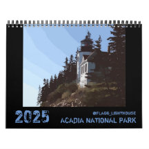 CALENDÁRIO NACIONAL DO PARQUE ACADIA 2025