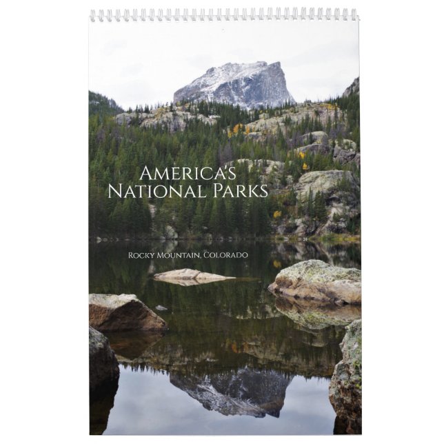 Calendário Nacional dos Parques da América (Capa)