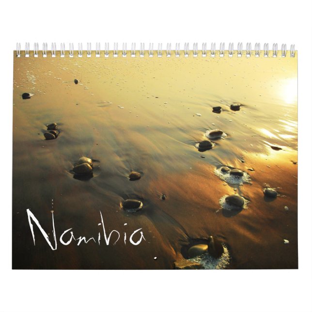 Calendário Namíbia bonita (Capa)