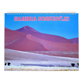 Calendário namibia sossusvlei Calendar