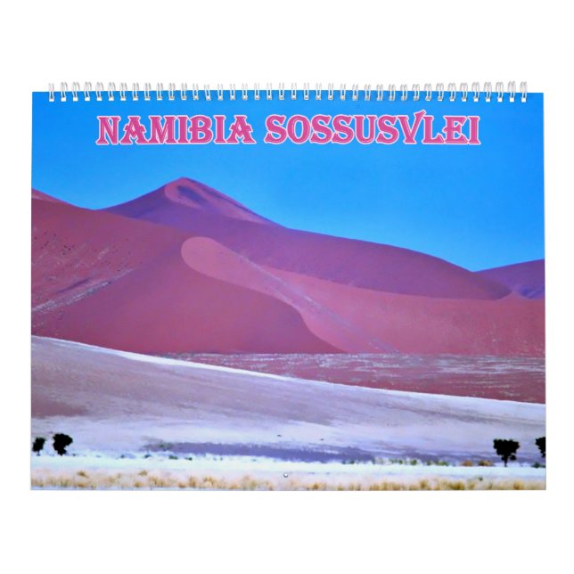 Calendário namibia sossusvlei Calendar (Capa)