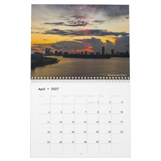 Calendário Nascer do sol & por do sol (Abr 2027)