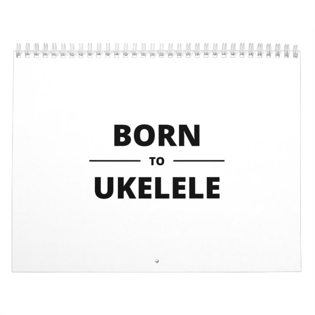 CALENDÁRIO NASCER PARA UKELELE (Capa)