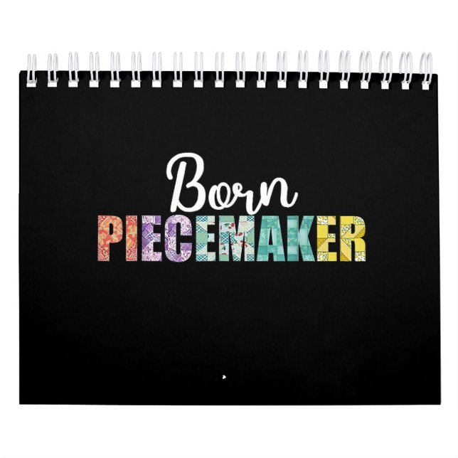 Calendário Nascer Piecemaker Funny Quilling Tecido Crochet (Capa)