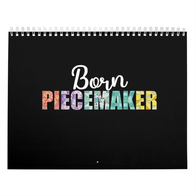 Calendário Nascer Piecemaker Funny Quilling Tecido Crochet (Capa)