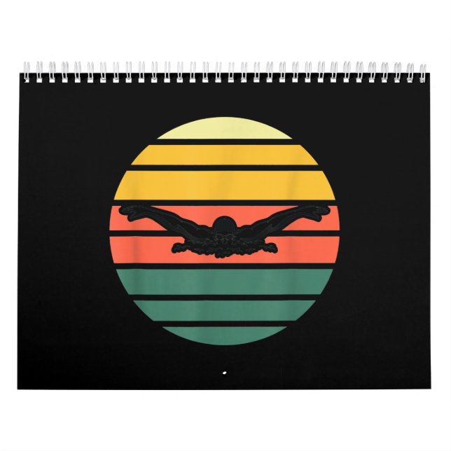 Calendário Natação Nadadora da Borboleta (Capa)