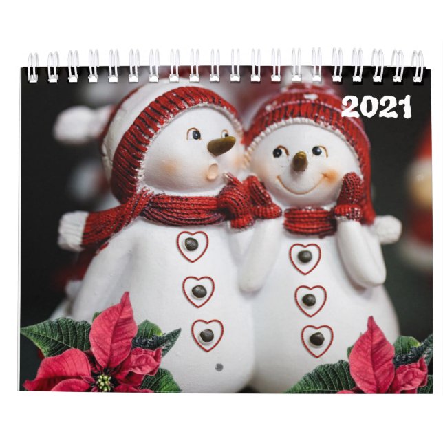 Calendário Natal 2021 Snowman (Verso)