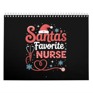 Calendário Natal do Enfermeiro Favorito do Papai Noel 