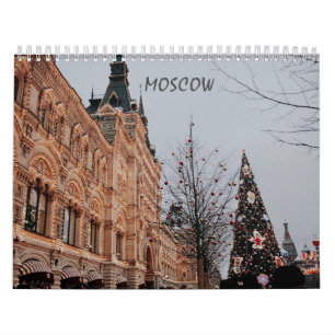 Calendário Natal em Moscou
