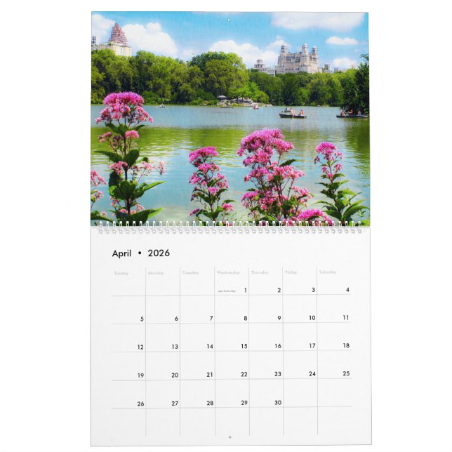 Calendário Native New Yorker  2026 Calendar (Abr 2026)