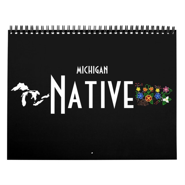Calendário Nativo Americano do Michigan Anishinaab (Capa)