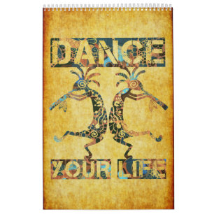Calendário Nativos Americanos Kokopelli - Dança Sua Vida 1