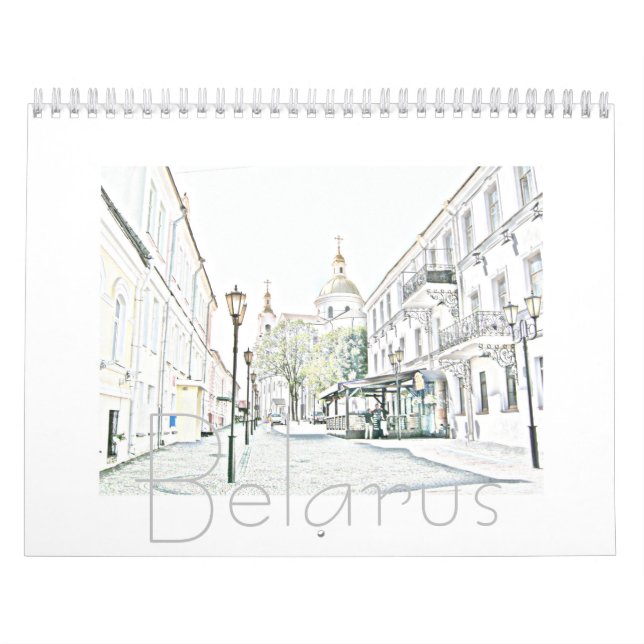 Calendário Natural da Arquitetura da Bielorrússia (Capa)