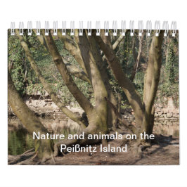 Calendário Nature and animals on the Peißnitz Island