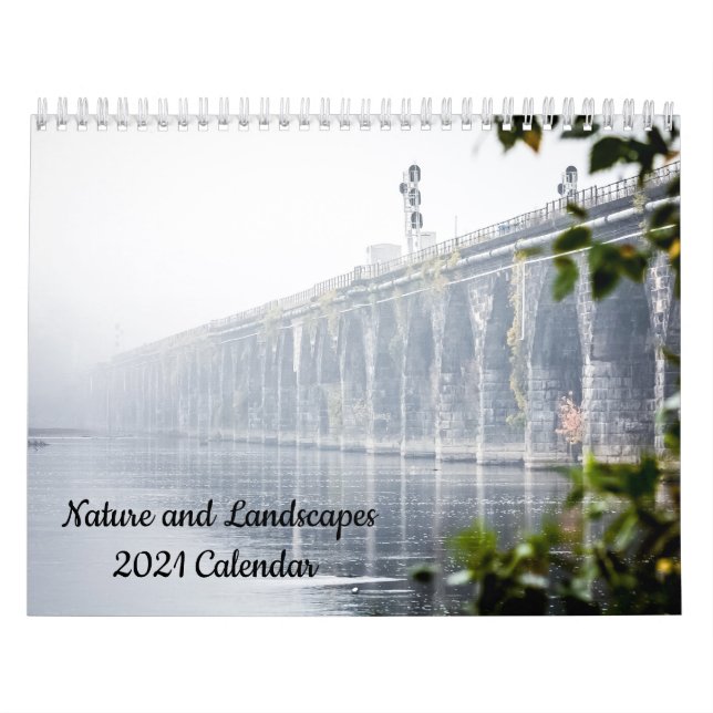 Calendário Nature e Landscape 2021 (Capa)