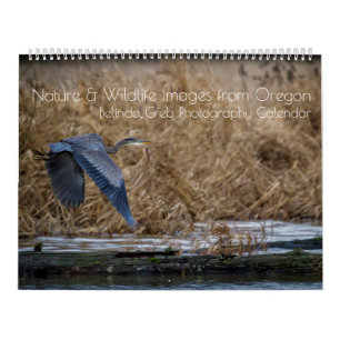 Calendário Nature e Wildlife Images do Oregon