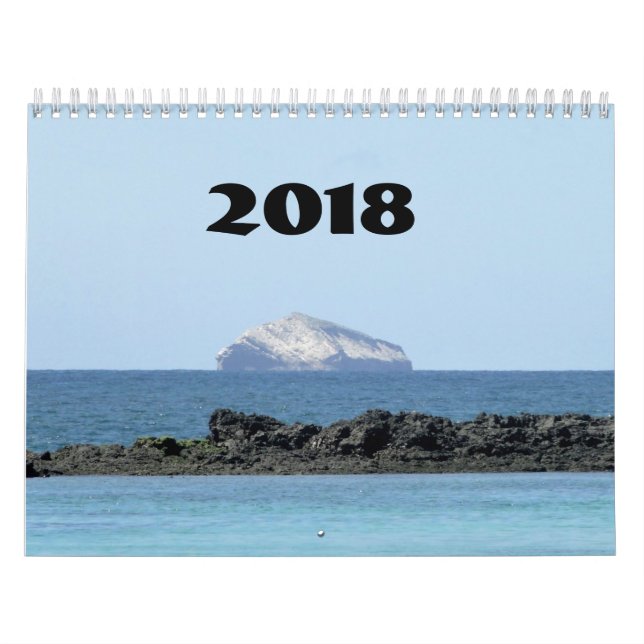 Calendário nature of the Galapagos islands (Capa)