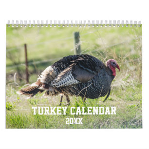 Calendário Nature Wild Turkey