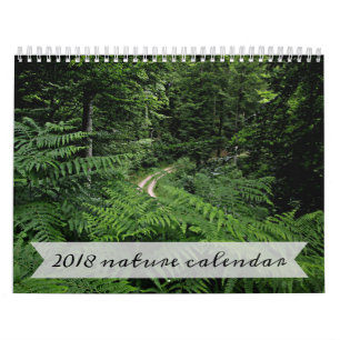 Calendário Natureza 2018
