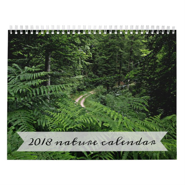 Calendário Natureza 2018 (Capa)