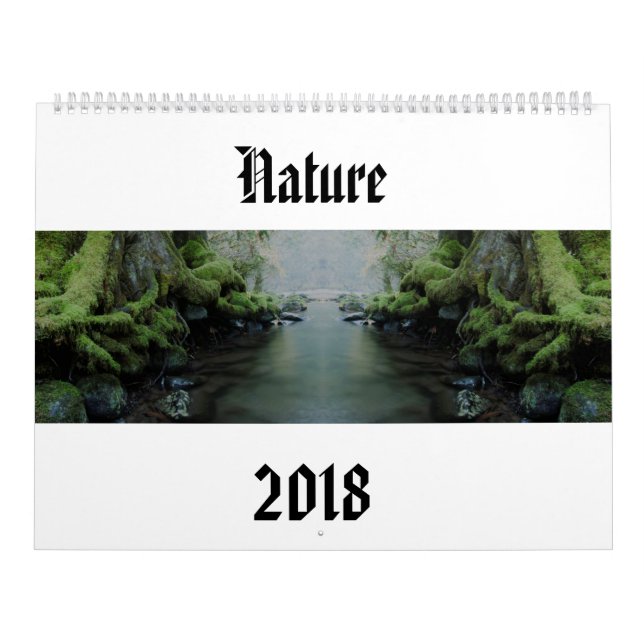 Calendário Natureza 2018 (Capa)