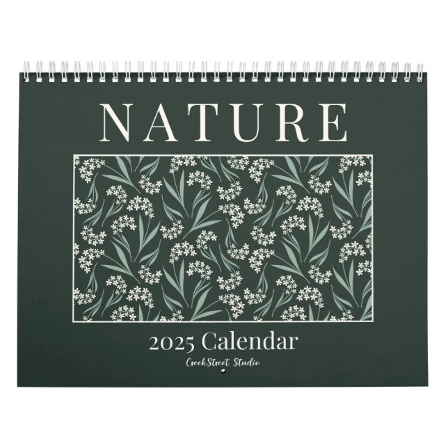 Calendário Natureza 2025 (Capa)