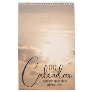 Calendário Natureza Sazonal Personalizada e Vida Selvagem 202