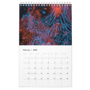 Calendário neon sermaid Calander